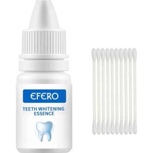 10ml Tooth Serum Effective Removing Stain Natural Extract Teeth Whitening Powder Clean Oral Essence for Home