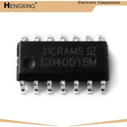 10piece CD4001BCM CD4001BM CD4001 SOP-14 In Stock
