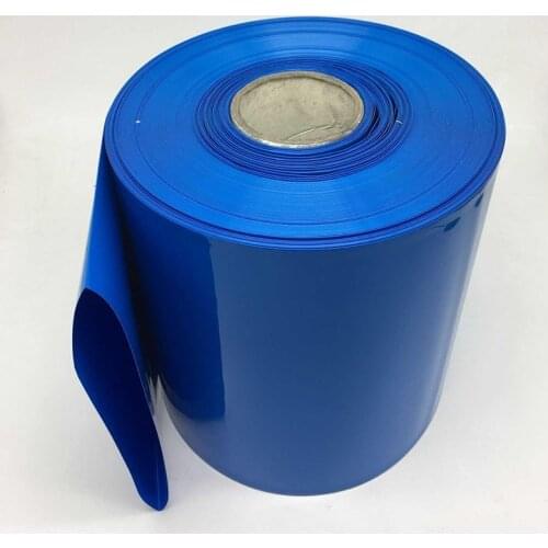 50mm-330mm Pvc Heat Shrink Tube Lithium Battery Wrap Cover Skin Lithium Battery PVC Shrinkable Film Battery Pack Accessories