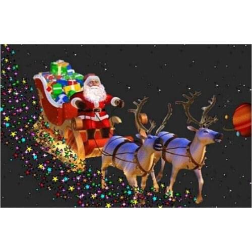 5D DIY Full Drill Diamond Drawing Handicrafts Christmas Elements