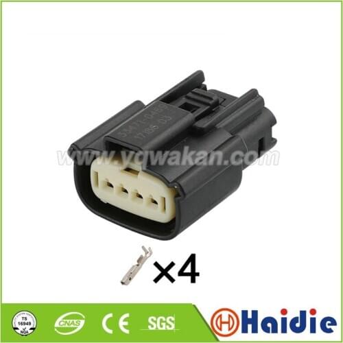 Free shipping 2sets 4pin auto molex wire waterproof plug wiring cable connector 33471-0401