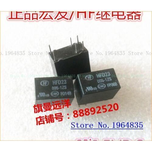 HFD23 005-1ZS 5V 5VDC 6 JRC-23F