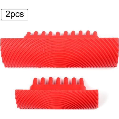 Home Rubber Wood Grain Painting Tool Imitation Wood Graining Pattern Wall Texture Art DIY Brush Painting Tool Decoration