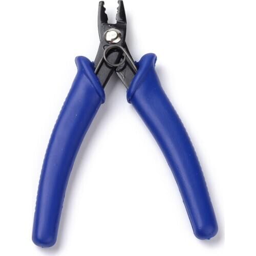 45# Steel Jewelry Tools Crimper Pliers for Crimp Beads Jewelry Making Tools 125x80x14mm