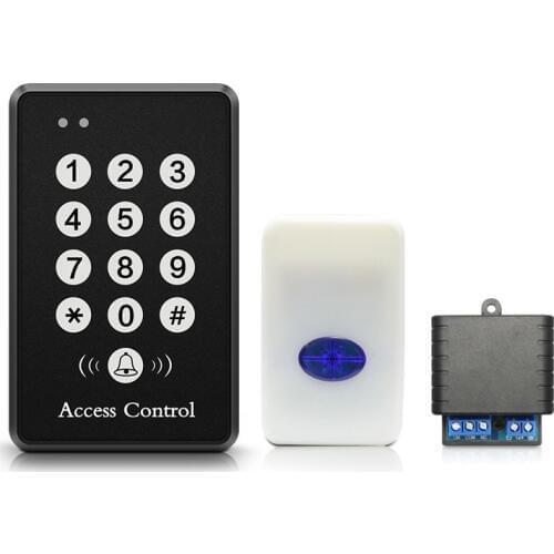 Easy to Install RFID 125Khz Wireless Access Control Keypad Door Bell