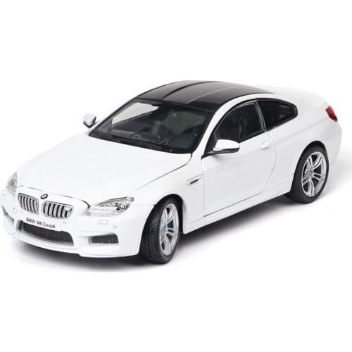 New Arrival 1:24 Diecast Car Model M6 Alloy Car Model Super Racing Collection Gift Toys for Children V155