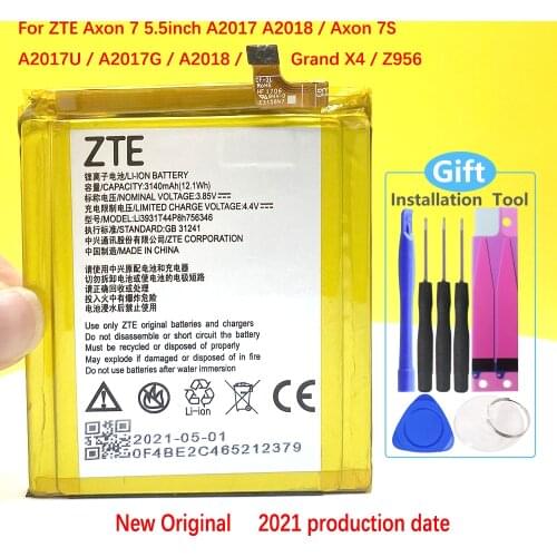 Аккумуляторы для телефонов ZTE Axon 7 PAZMU China At AliExpress