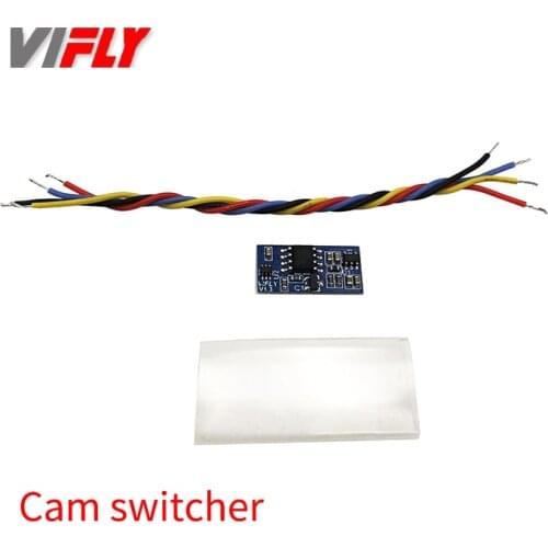VIFLY Cam Switcher Easily Switch Two FPV Camera for RC FPV Racing Freestyle Airplane Drone Cameras DIY Parts