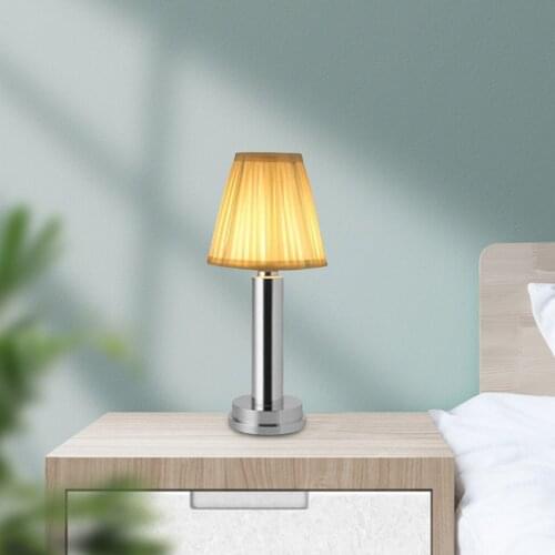 Bedside Table Lamp,Outdoor Restaurant,Reading Night Lamp USB Wireless Charging Rechargable for Kids Adult Room Bedroom