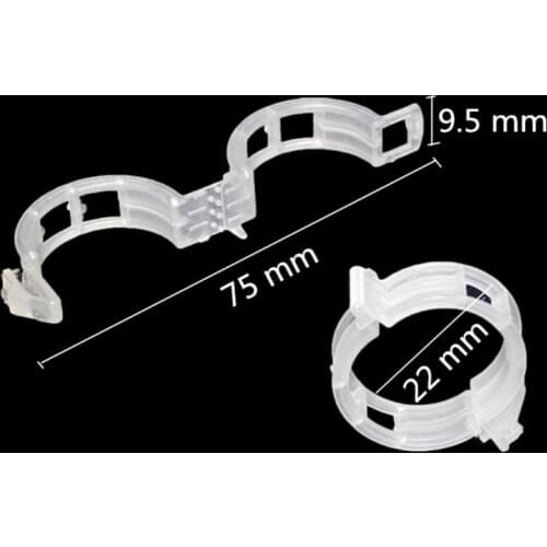 Agriculture Plant Fixing Clips Greenhouse Rattan Vines And Vegetables Fixing Plant Clips 50 Pcs Unit Clamping Tools