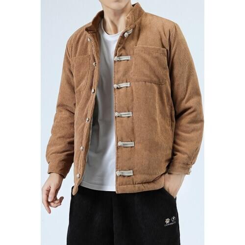 Traditional Chinese Clothing For Men Male Chinese Winter Bomber Jacket For Men Wushu Kung Fu Clothes Winter Coat Men KK3318