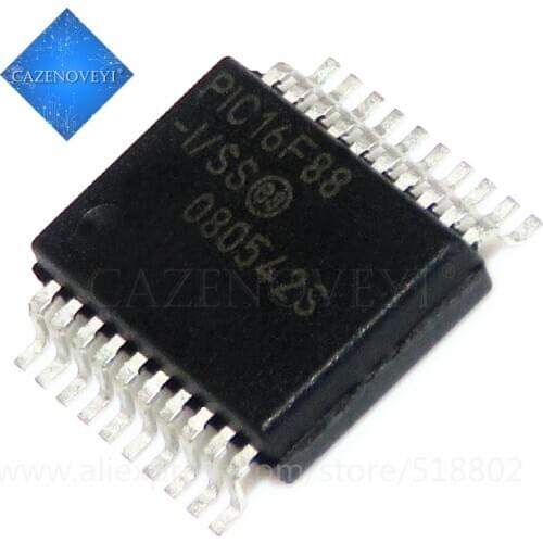 1pcs/lot PIC16F88-I/SS PIC16F88-E-SS PIC16F88-I PIC16F88 SSOP-20 In Stock