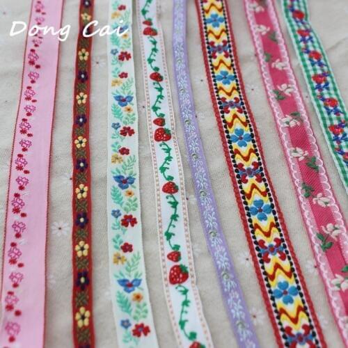2yards 1-2cm wide new african lace fabric woven sewing lace costume diy craft earrings garment decorating accessories lace trims