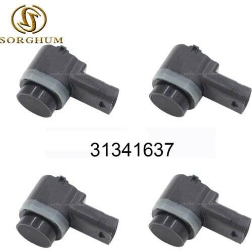 4PCS PDC Parking Sensor 31341637 30786968 Bumper Object Reverse Assist Radar For VOLVO C30 C70 XC70 XC90 S60 S80 V70