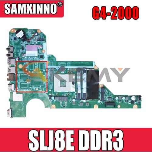 680568-001 680568-501 For HP Pavilion G4-2000 Notebook Mainboard DA0R33MB6E0 SLJ8E DDR3 Laptop Motherboard