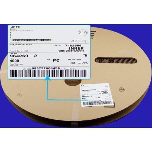 964269-2 CONN TAB CONTACT 20-17AWG TIN TE terminal Connectors 100% new and original parts