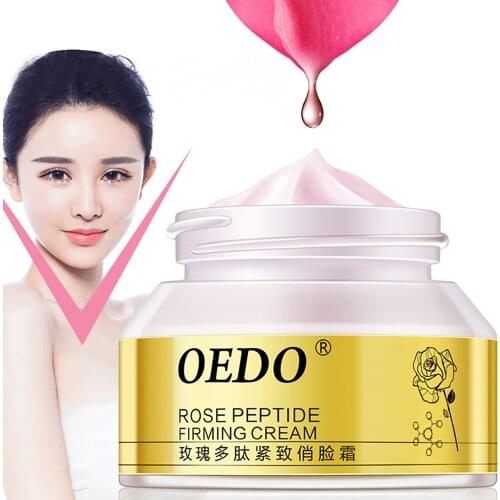 Anti-Aging Rose Peptide Firming Face Slimming Creamfirming Eliminate Edema Luxuriant Moisturizing V Face Firming Cream Skin Care