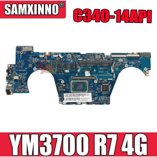 For Lenovo IdeaPad C340-14API / FLEX-14API / S540-14API laptop motherboard LA-H091P YM3700 R7 4G FRU 5B20S41874 Mainboard