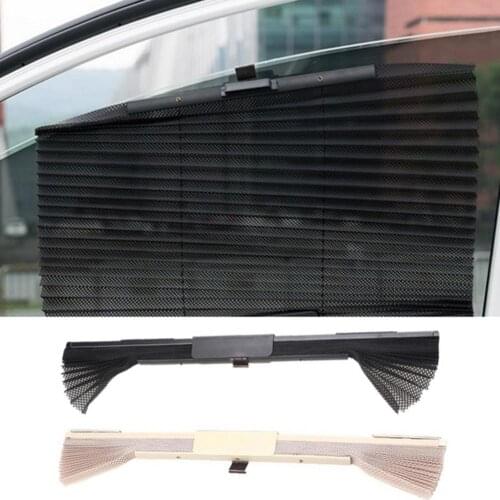 60% Dropshipping!!Summer Car Automatic Retractable Side Window Curtain Sun Shield Blind Sunshade