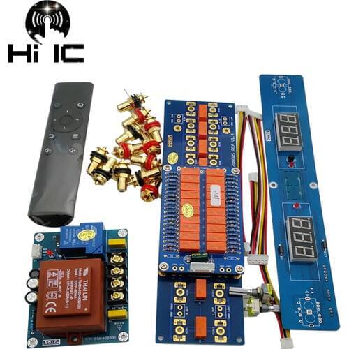 HiFi Infrared Remote Control Volume Control Adjust Board ALPS27 Amplifier Preamp Motor Relay Potentiometer Reference GOLDMUND