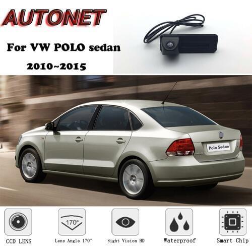 AUTONET Car Trunk Handle Camera For Volkswagen VW polo sedan Vento 2011 2012 2013 2014 2015Night Visioin Backup Rear View camera