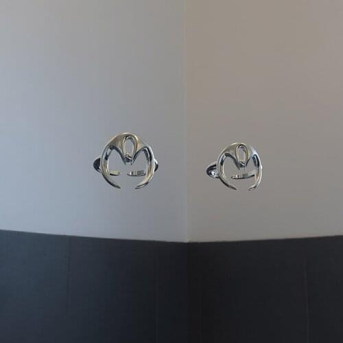 KVK spider symbol can adjust 925 Silver Ring female 2021 new simple small design light luxury personality ring