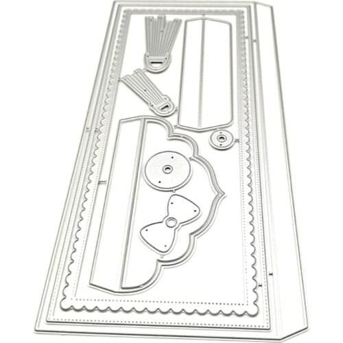 Envelope Carbon Steel Scrapbooking Embossing Stencil, DIY Printing Steel Mould for Album Paper Card Making Dropship