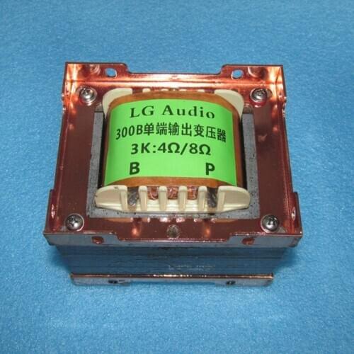 Power is 25W 165mA WE1048 iron core winding 3K 300B single-ended output transformer 4 ohms 8 ohms output