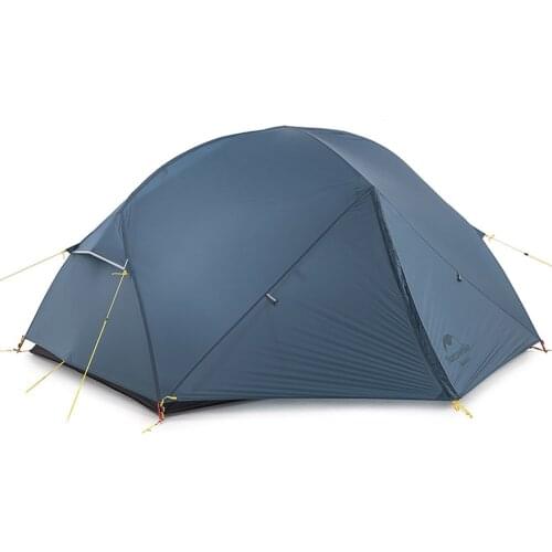 New Store Mongar Waterproof 2 Person Ultralight Tent 15D Nylon Fabric Double Layer Camping Outdoor Tent NH19M002-J Naturehik