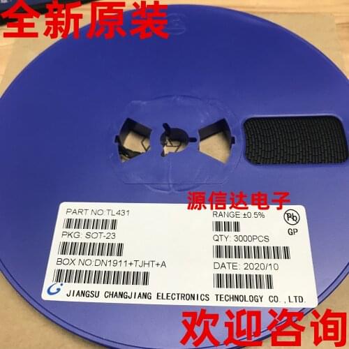 New original regulator TL431A TL431 SOT-23 adjustable precision shunt regulator