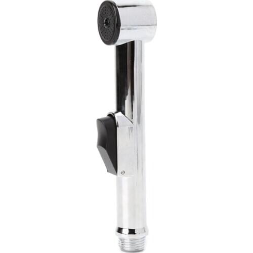 Toilet Handheld Bidet Sprayer Shattaf Cloth Diaper Sprayer ABS Polished Chrome Shower Head
