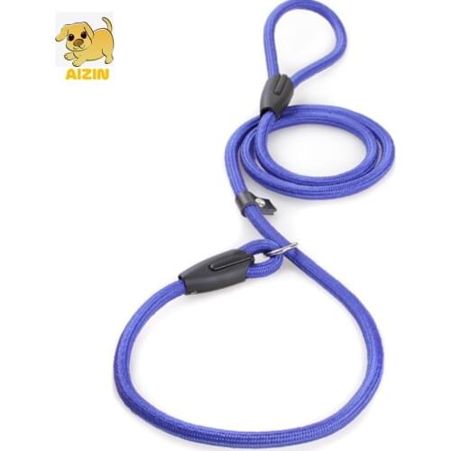 Strong Dog P-Line Nylon Leashes 120cm Comfortable Soft Outdoor Use Control Collar Leads For Medium Cats Pitbull Pet Products