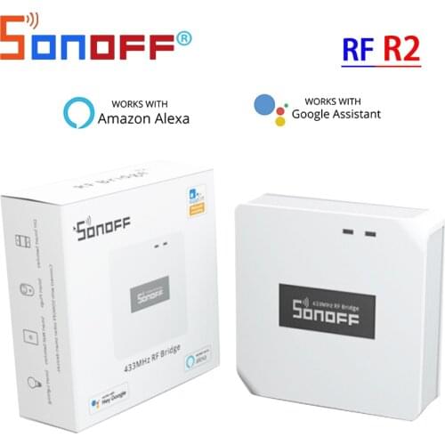 Sonoff RF Bridge Wi-Fi Remote RF Controller Gateway 433 MHz Replacement Smart Home Automation Universal Switch Intelligent Home