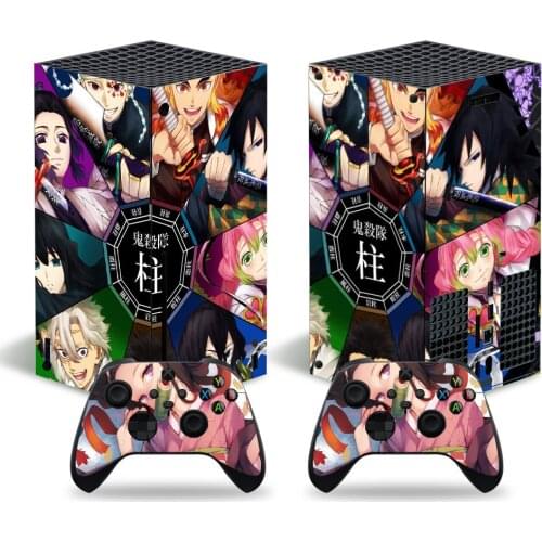 ZHU Style Skin Sticker Decal Cover for Xbox Series X Console and 2 Controllers Xbox Series X Skin Sticker Viny 1