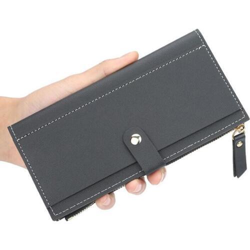 2019 womens wallet Long PU Red Wallet porte feuille femme Female Purse Clutch Money woman Wallet billetera mujer