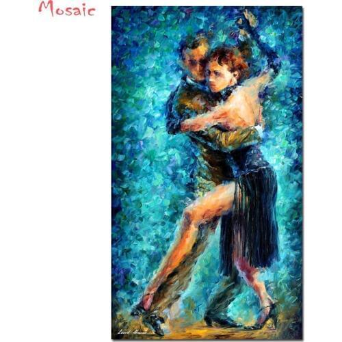 Diy Diamond Painting Full drill square/round dance lover Mosaic DIY Diamond embroidery Cross Stitch Embroidery Home Decor