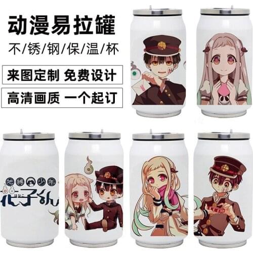 Anime Toilet-Bound Hanako-Kun Stainless Steel Thermos Cup Vacuum Cup Toy Gifts 350ml
