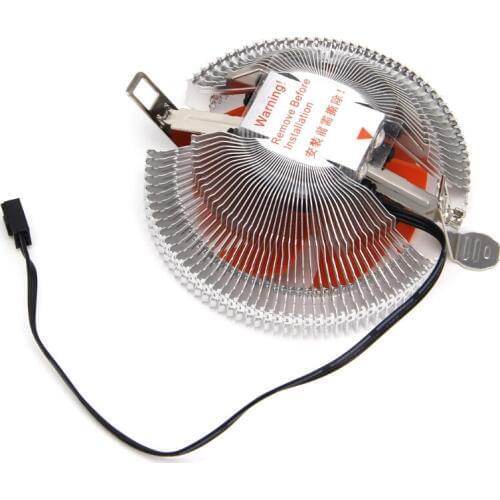 2200rpm CPU Silent Fan Cooler Cooling Heatsink For Intel LGA775/1155 AM2/3