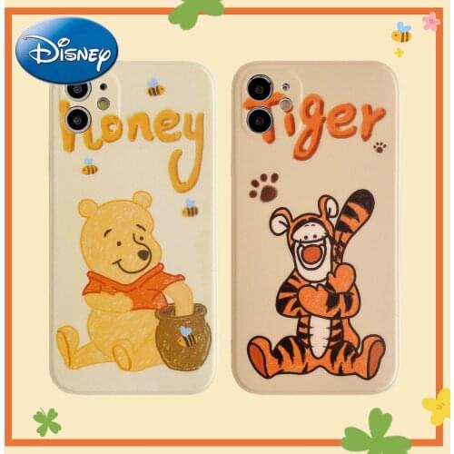 Disney Phone Case for IPhone 6S/7/8P/X/XR/XS/XSMAX/11/12Pro/12mini Pooh Case Cover
