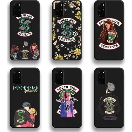 TV Riverdale Snakes From the South Phone Case For Samsung Galaxy S20 FE plus Ultra S6 S7 edge S8 S9 plus S10 5G lite 2020
