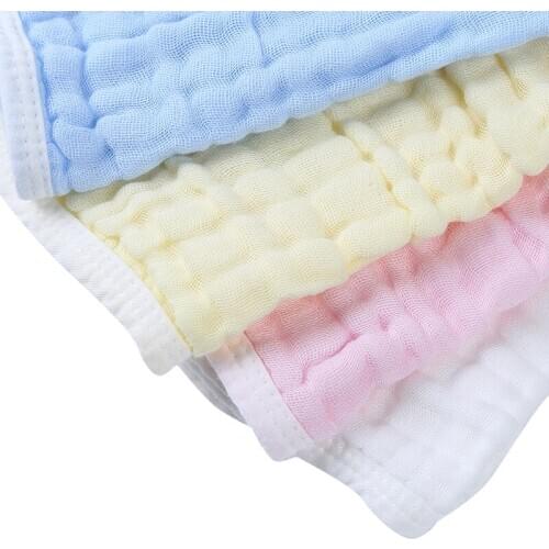 Newborn Baby Towels Saliva Towel Nursing Towel Baby Boys Girls Cotton Washcloth Handkerchief