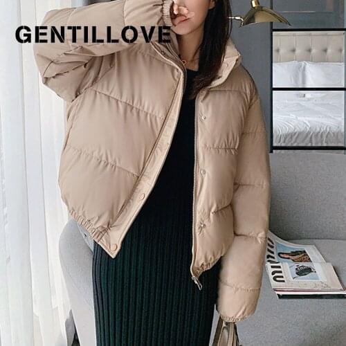 Женские зимние парки GENTILLOVE China At AliExpress