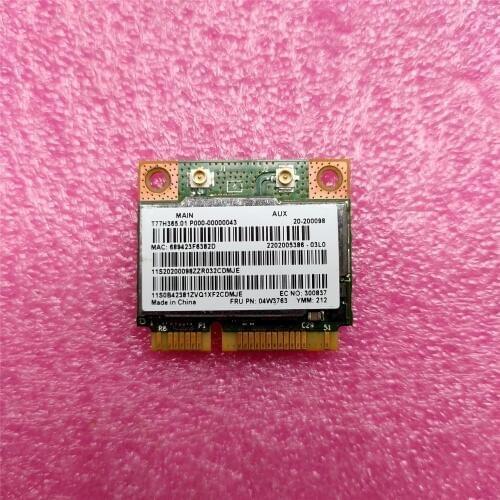 BCM943228HMB BCM43228 Half Mini PCI-e WIFI Wlan Bluetooth4.0 Card 04W3763 04W3764 for IBM Lenovo Laptop