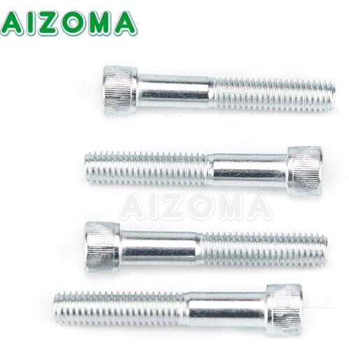 Motorcycle 4pcs Docking Hardware Kit For Harley Softail 2003-2017 Detachable Sissy Bar Rack Backrest Install Mounting Bolt Screw