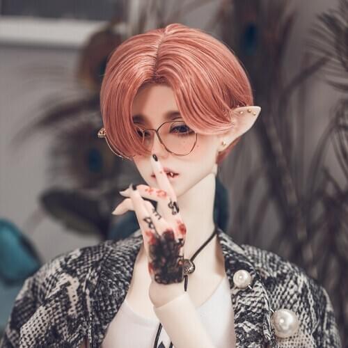 New Arrival 1/3 Wig High Temperature Wire Cool Style For BJD Boy Doll Hair