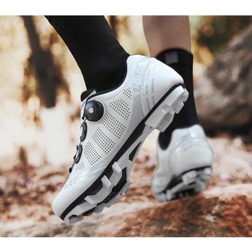 Mountain Cycling Shoes Mtb Road Shoe Man Bike Sneaker Flat Pedal Bicycle Men Clipless Automatic Clit Swivel Footwear Sneakers