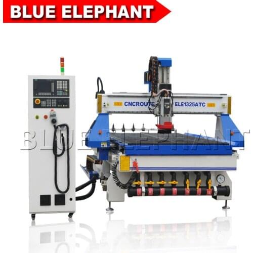 Blue Elephant ATC Wood CNC Router, 3 Axis CNC Engraving Machine, Vacuum Table CNC