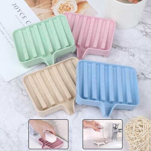 Bathroom Draining Soap Box Drainage Soap Dish Storage Box Kitchen Tub Sponge Storage Cup Rack Soap Holder Draining Set
