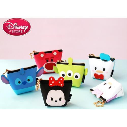 Genuine Disney Bags Mickey Mouse Tsum Multi-function Women Bag Wallet Purse Fashion Mummy Bag for Baby Care Girls Gift