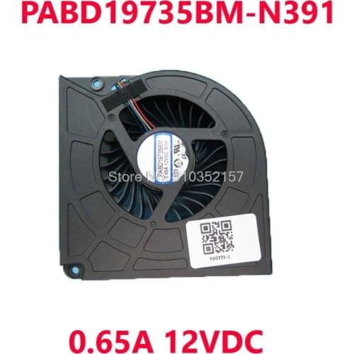 Laptop CPU GPU Fan For MSI GT73 GT73VR 6RE GT73EVR E330401140MC200 PABD19735BM N390 N391 0.65A 12VDC